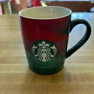 STARBUCKS 2021 Brushstroke Collectible Coffee Mug with Mermaid Logo 10 fl oz